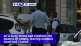 VOA60 World PM - At Least 12 Dead, Suspect in Custody After Terror Van Attack in Barcelona