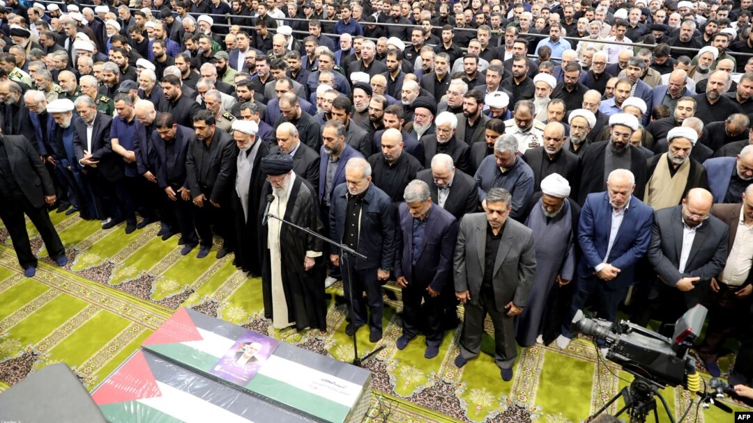 1 Ağustos 2024 - İran ziyareti sırasında suikaste uğrayan Hamas lideri Haniye için Tahran'da cenaze töreni düzenlendi