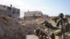 以色列軍方2024年2月17日發布照片顯示以軍士兵在加薩走廊的軍事行動。
