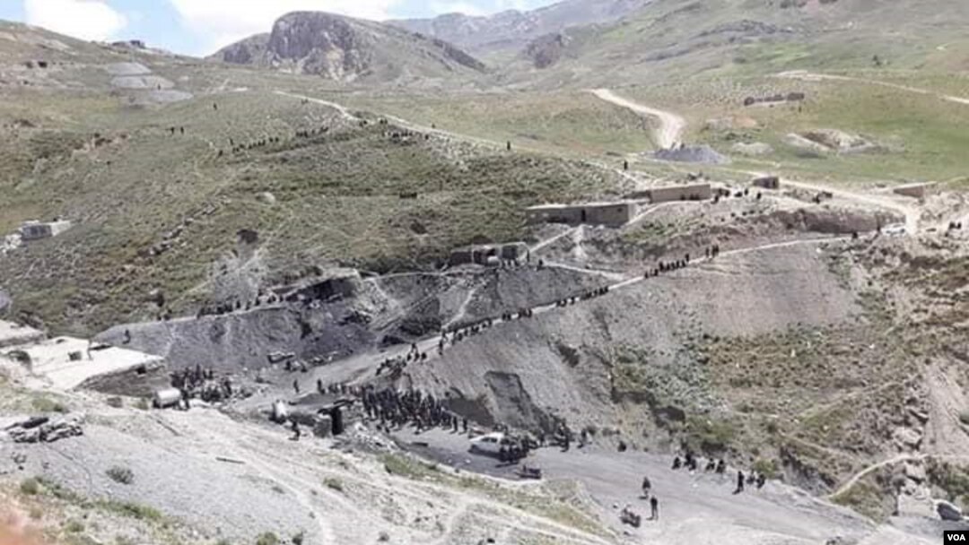 Tambang batu bara di provinsi Samangan, Afghanistan. (Foto: dok). 