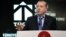 Turkish President Recep Tayyip Erdogan addresses a meeting in Ankara, Turkey, Feb. 11, 2016.