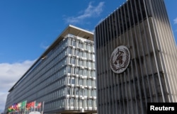 FILE - The World Health Organization (WHO) headquarters is seen in Geneva, Switzerland, January 28, 2025. REUTERS/Denis Balibouse