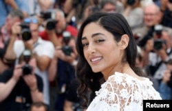 FILE -Actress Golshifteh Farahani attends the 69th Cannes Film Festival in Cannes, France, May 16, 2016.