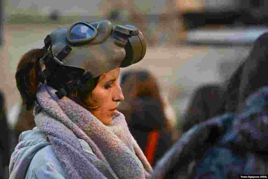 Protest in Skopje against the air pollution in North Macedonia, December 10th, 2024