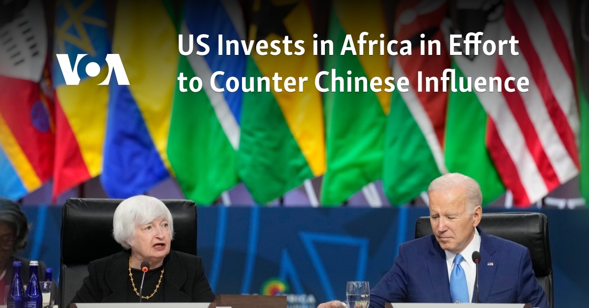 US Invests in Africa in Effort to Counter Chinese Influence