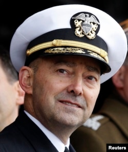 2012年11月9日北约盟军最高司令詹姆斯·斯塔夫里迪斯在波兰