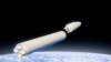 In this video grab provided by RU-RTR Russian television via AP television on March 1, 2018, a computer simulation shows the Avangard hypersonic vehicle being released from booster rockets.
