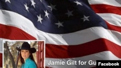 A Facebook page for Jamie Gilt for Gun Sense was taken down after its owner was shot in the back by her 4-year-old son. 