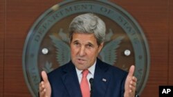 Le Secrétaire d'Etat américain John Kerry