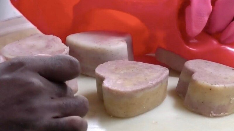 Cameroon Chemist Recycles Used Cooking Oil into Cleaning Products