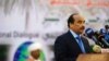 Le président mauritanien Mohamed Ould Abdel Aziz s'exprime lors d'une réunion à Khartoum, Soudan, le 10 octobre 2016.