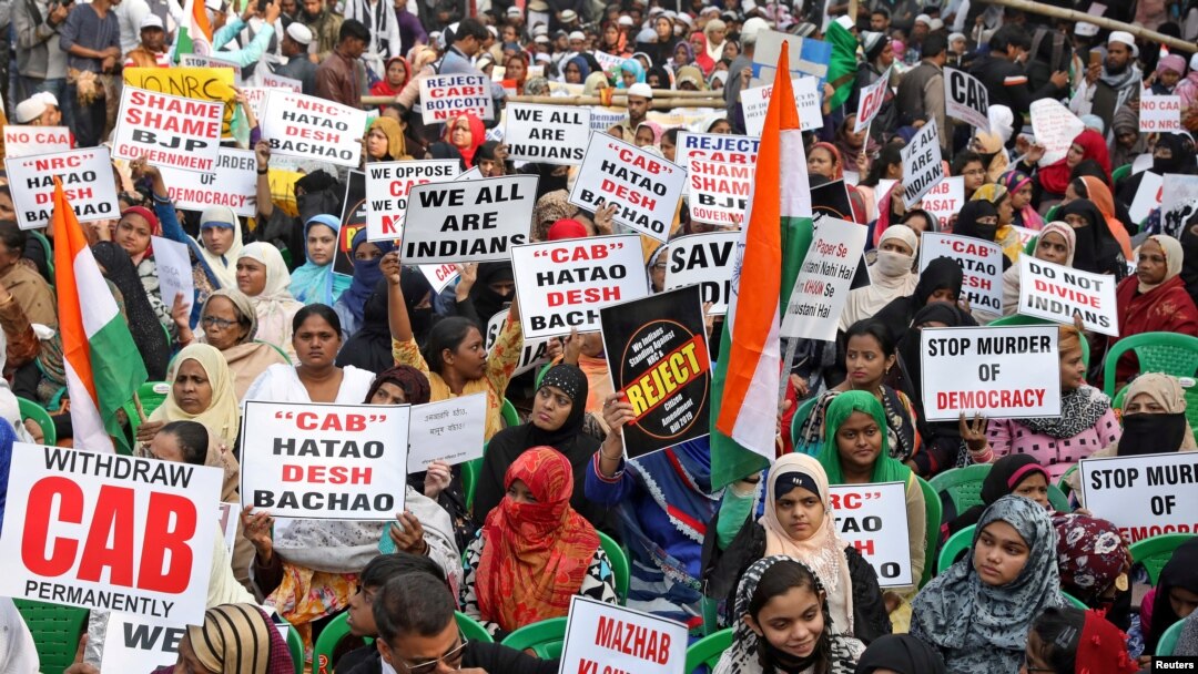 Women at Center Stage in Protests Against India s Citizenship Law