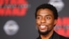 FILE - Actor Chadwick Boseman is pictured at the world premiere of “Star Wars: The Last Jedi” in Los Angeles, Sept. 12, 2017.