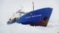 El MV Akademik Shokalskiy atrapado en el hielo.