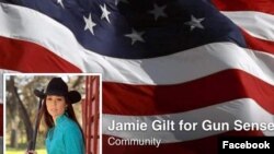 Facebook page yang dikelola Jamie Gilt untuk mempromosikan hak-hak memiliki senjata api. Ironisnya, Gilt justru tertembak oleh putranya sendiri yang baru berusia 4 tahun (foto: dok).