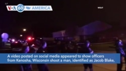 VOA60 Ameerikaa - A social media video appears to show police shoot a man in the back seven times