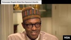 Tattaunawar Shugaba Buhari da VOA Hausa Kan Ziyararsa A Amurka