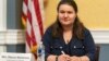 "Навіть якщо ми так далеко від США, думаю, ми дуже схожі на американців", - посолка України в США Оксана Маркарова. AP Photo/Jacquelyn Martin
