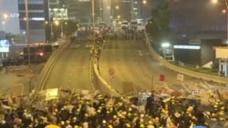 Manifestation violentes à Hong Kong