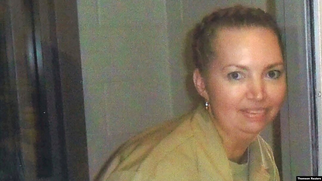 FILE - Convicted murderer Lisa Montgomery pictured at the Federal Medical Center Fort Worth in an undated photograph. 