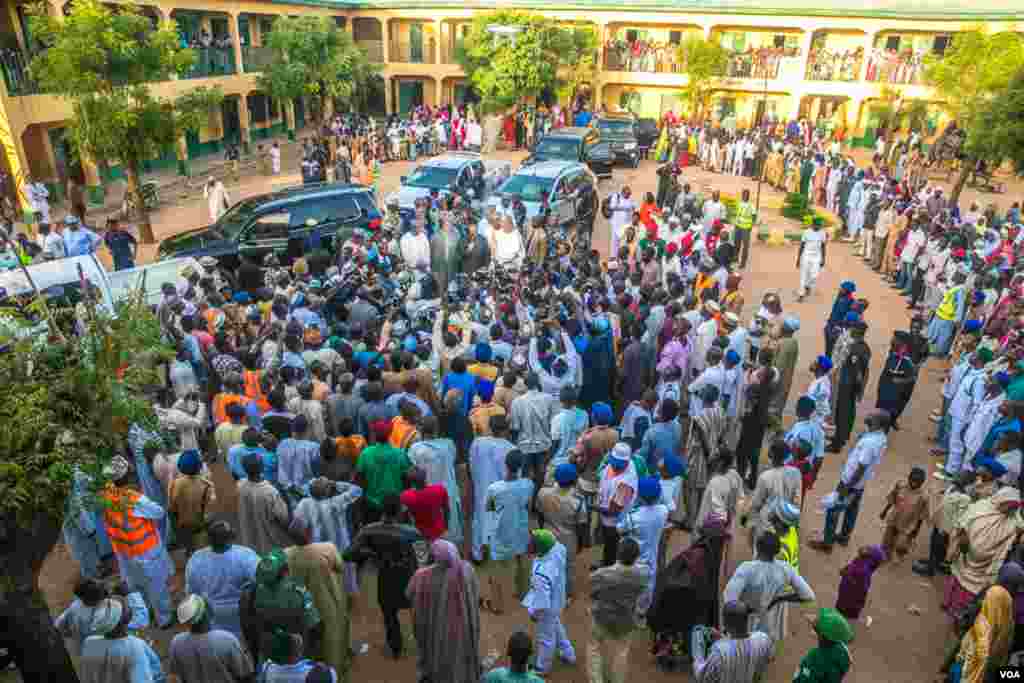 Mataimakin Shugaban Kasa Yemi Osinbanjo A Katsina Yayin da Yaje Jaje Kan Iftila&#39;in Ambaliyar Ruwa