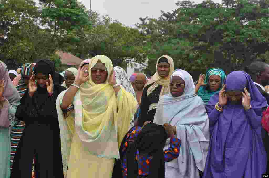  Aisha Buhari a Filin Sallar Eid Fitr