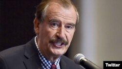 Former Mexican President Vicente Fox says Donald Trump should not expect his country to pay for a wall between the U.S. and Mexico.