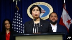 Muriel Bowser, kryebashkiake kryeqytetit amerikan të Uashingtonit. 