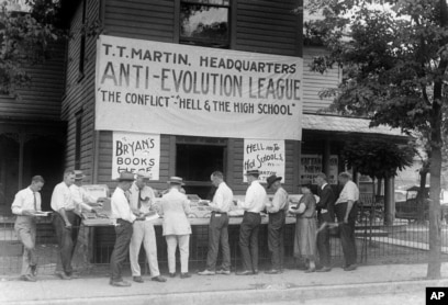 1925 Scopes Trial Pits Creationism Against Evolution