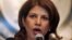 FILE - Pakistan's Foreign ministry spokeswoman Tasneem Aslam speaks during a news conference at the Foreign Ministry in Islamabad. 