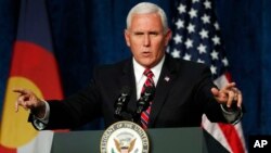 Wakil Presiden AS Mike Pence akan mengunjungi Mesir dan Israel minggu depan (foto: dok).