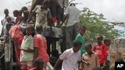 세계 빈곤국 중의 하나인 소말리아의 어린이들