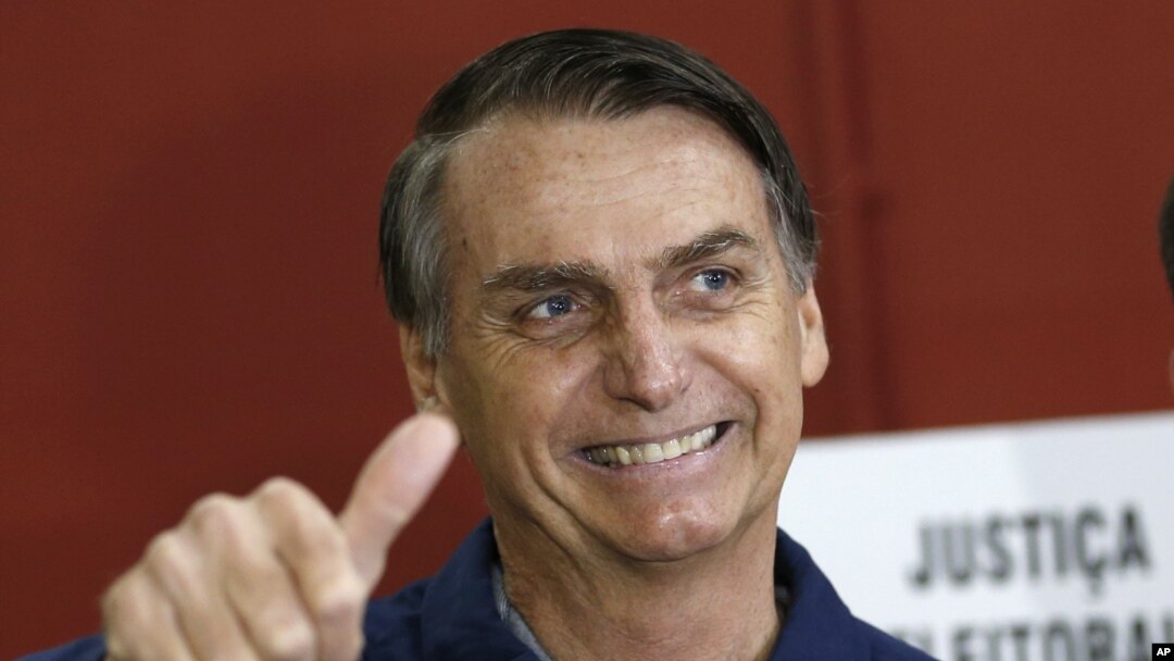 Tổng thống cực hữu mới đắc cử của Brazil, Jair Bolsonaro