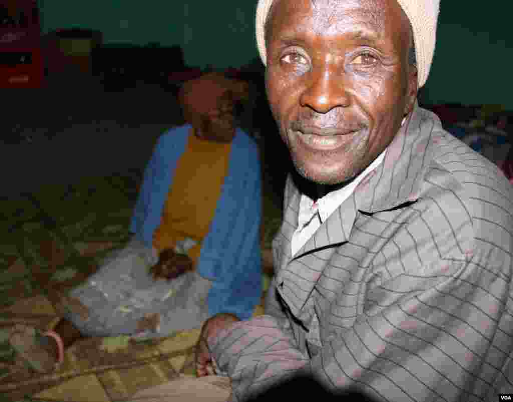 Melidinga Machi, a traditional Xhosa herbalist, insists that HIV isn’t a big factor in his life. (VOA/D. Taylor)