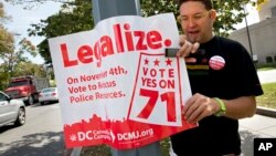 En la capital de EE.UU. se realizó una fuerte y extensa campaña para que se apruebe la enmienda 71 para legalizar la posesión y cultivo de marihuana para su consumo.