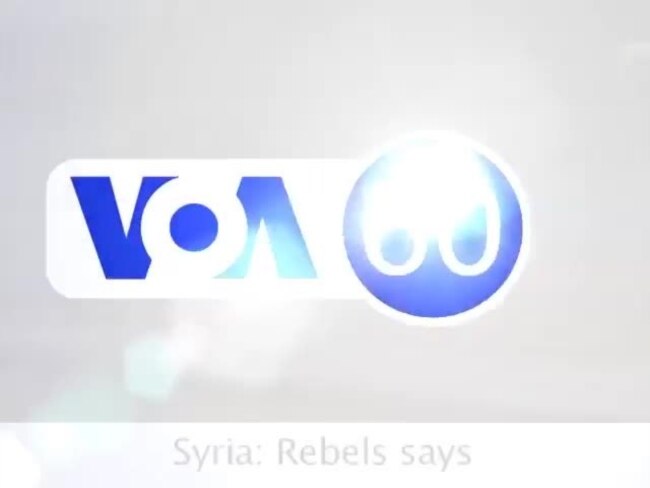 Syria: Rebels says they now control main air base in the north -VOA60 World