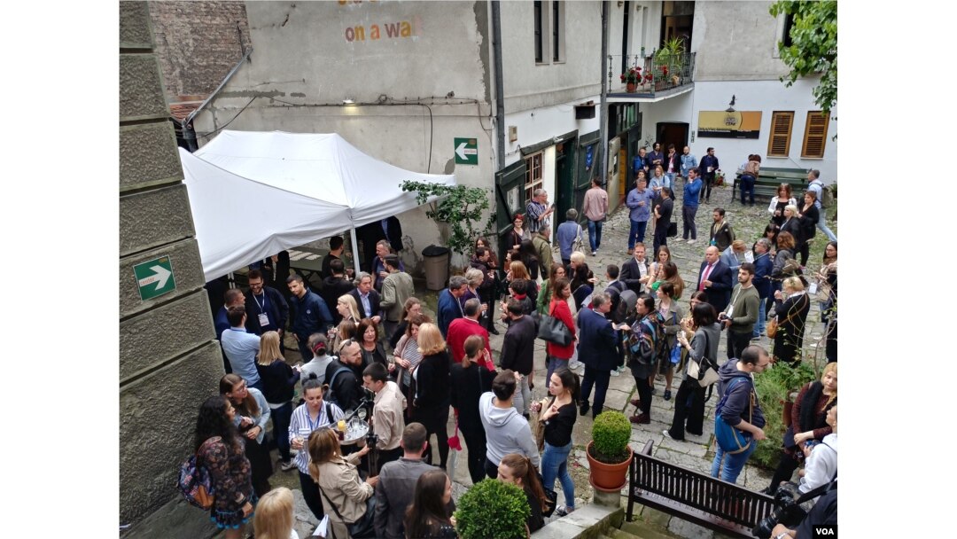 Festival "Merdita - dobar dan" otvoren je u sredu uveče u Centru za kulturnu dekontaminaciju, u Beogradu, 29. maja 2019.