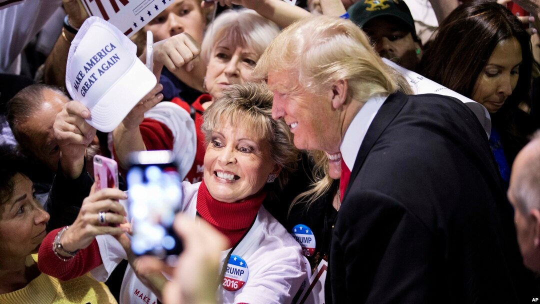 Donald Trump realizó un acto político en Atlanta, Georgia, el domingo, 21 de febrero de 2016.