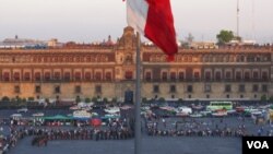 La marcha se organizó luego del secuestro de cuatro periodistas que fueron liberados por las autoridades.