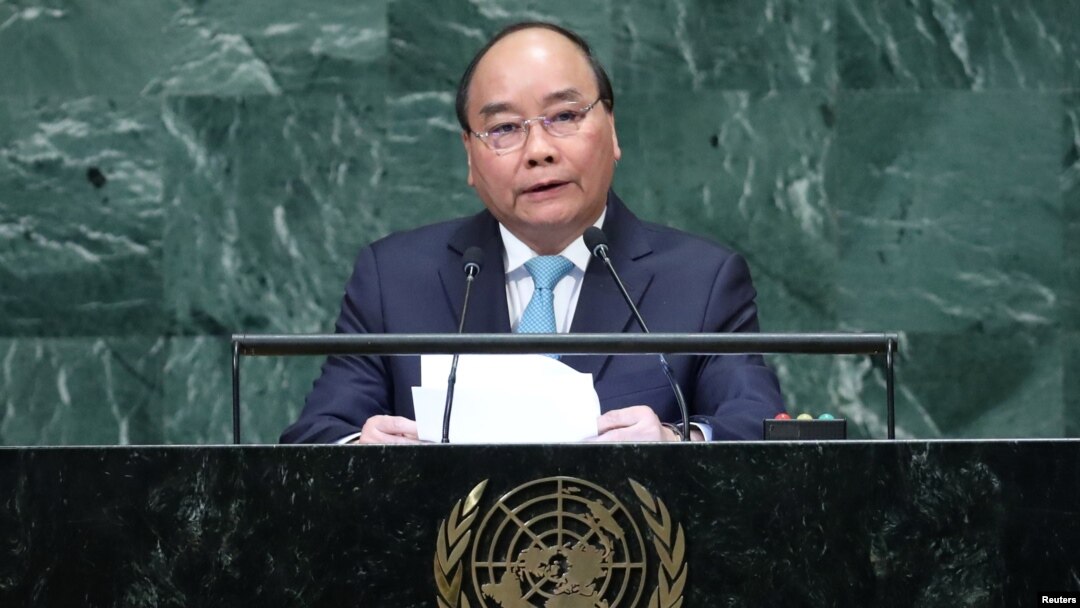 Ông Phúc tại Liên Hiệp Quốc.