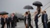 Who Greeted the Obamas at Havana Airport?