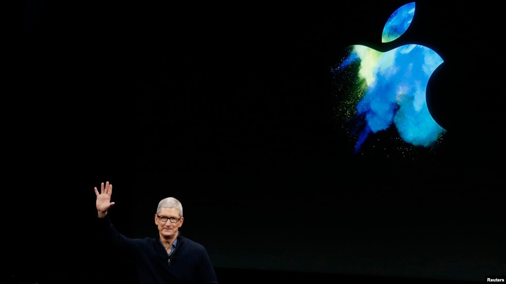 CEO của Apple, ông Tim Cook.