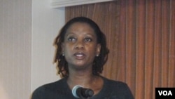Lusanda Mahlasela, Deputy Director, Johns Hopkins Health & Education in South Africa. (De Capua)