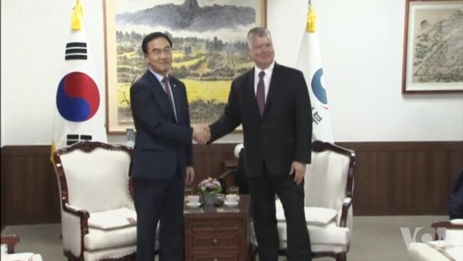美国朝鲜问题特使会晤韩国统一部部长 寻找半岛未来途径