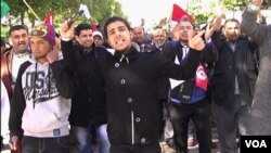 Tunisia - a rally in support of the Ennahda ruling party in Tunis, 16Feb2013