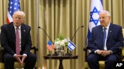 Shugaban Amurka Donald Trump da Firayim Ministan Israila Bejamen Netanyahu