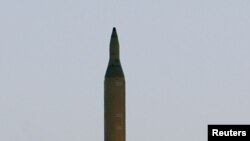 伊朗試射導彈 (資料圖片)