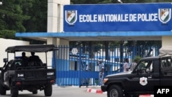 L'École nationale de police de Côte d'Ivoire, à Abidjan, le 20 juillet 2017. AFP PHOTO / ISSOUF SANOGO