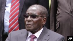 Robert Mugabé, président du Zimbabwé