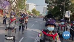 Myanmar Military Cracks Down on Protests Against Coup 